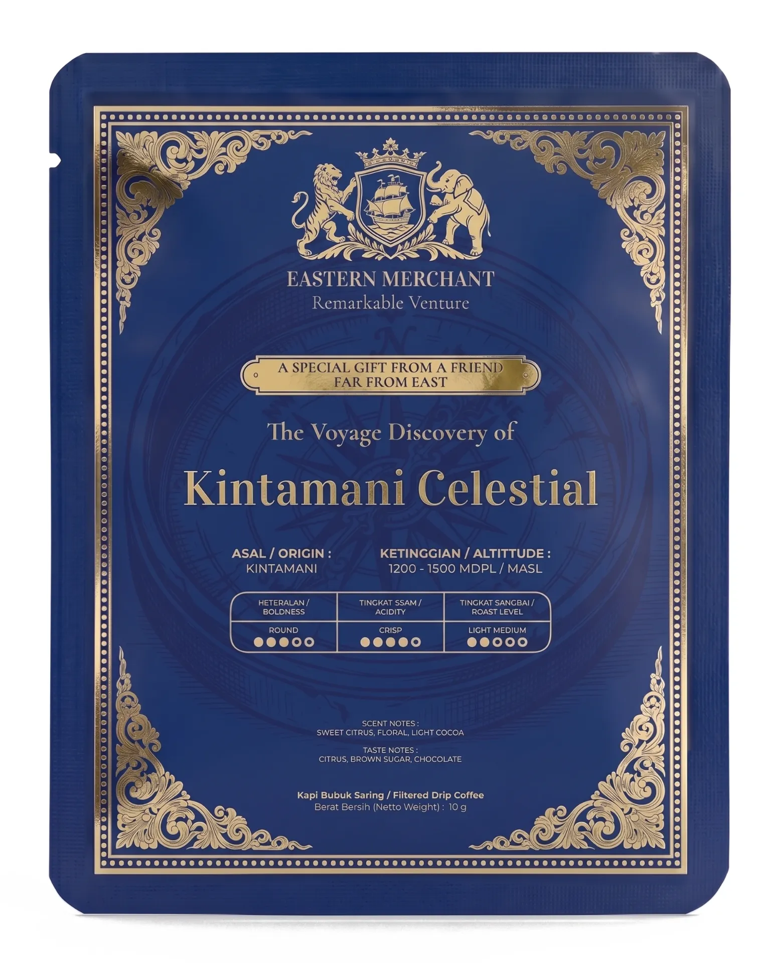Kintamani Celestial (Filtered Drip Coffee, 5 Sachets)