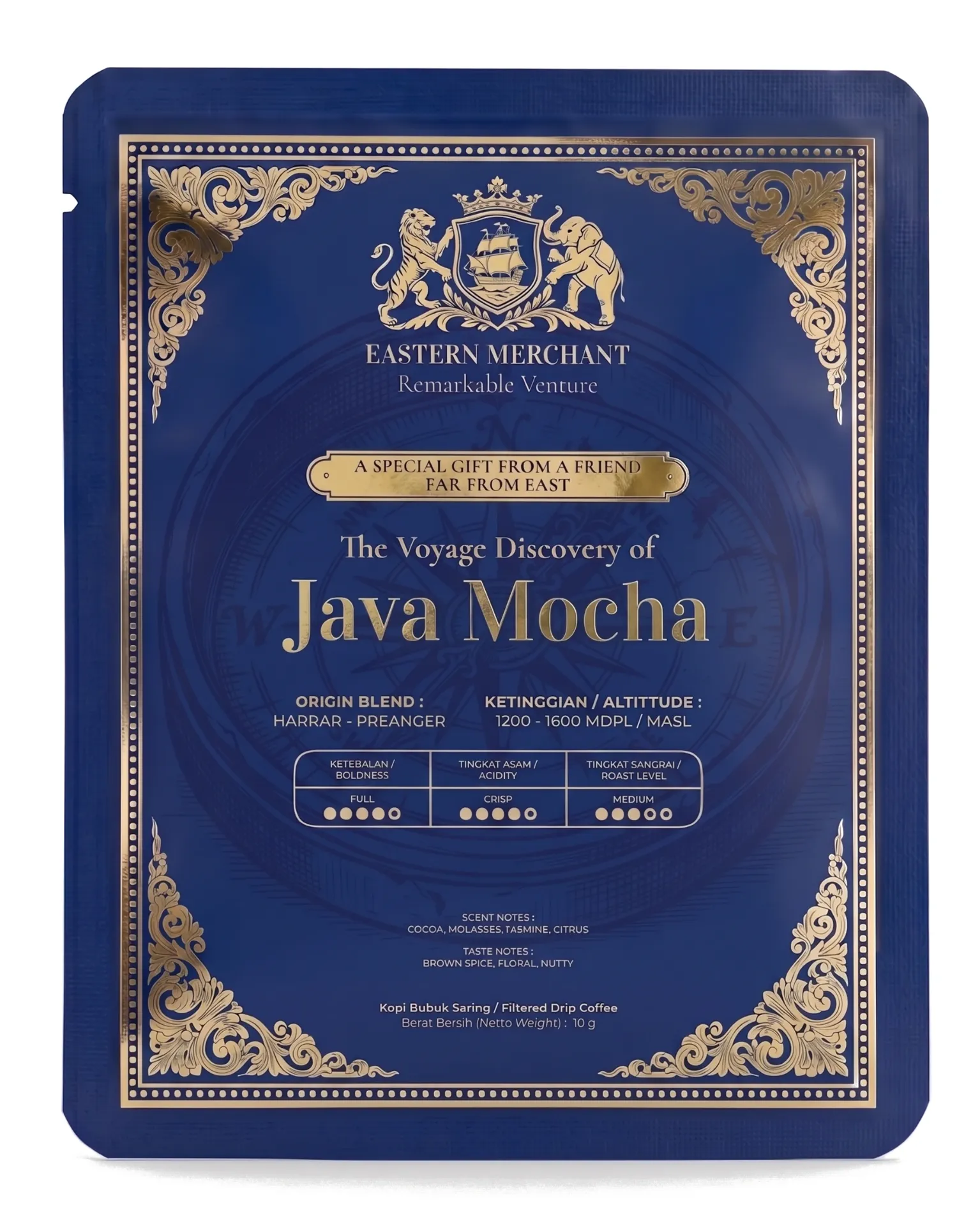 Java Mocha (Filtered Drip Coffee, 5 Sachets)
