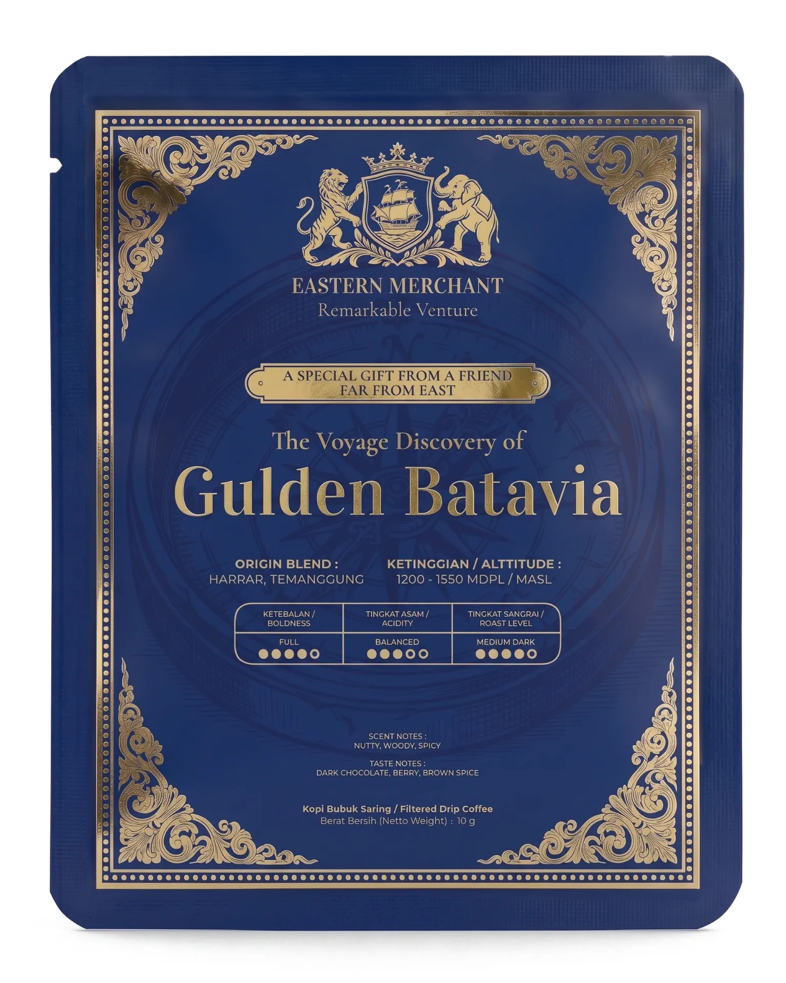 Gulden Batavia (Filtered Drip Coffee, 5 Sachets)